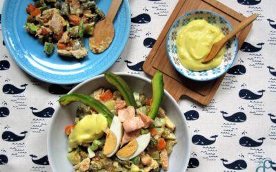 Ensalada fresca de Salmón