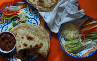 Tortillas veganas para fajitas