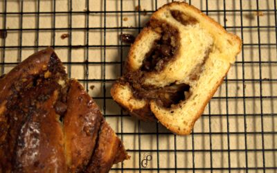 Trenza de Moka para merendar. Un irresistible bocado